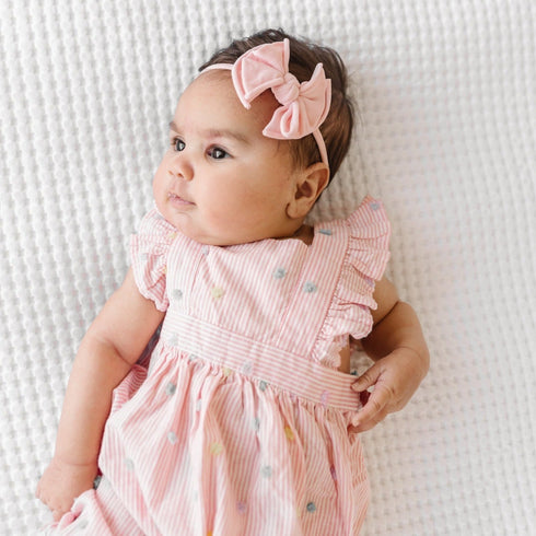 baby-fab-skinny-rose-quartz Baby Bling Bows clips headbands - Sophia's Style-